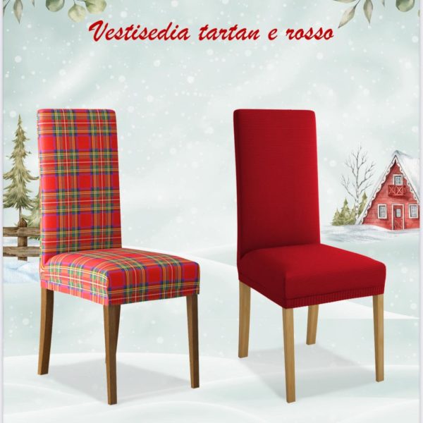 6 Vestisedia Coprisedia Irge “Noelle” Fantasia Natalizia Natale Scozzese Tartan 6 Vestisedia Coprisedia Irge “Noelle” Fantasia Natalizia Natale Scozzese Tartan