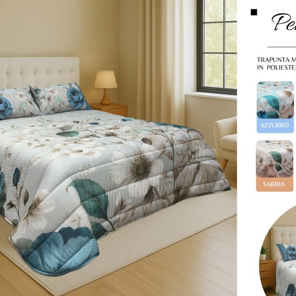Trapunta Piumone Invernale Renato Balestra “Penny” Letto Matrimoniale Elegante