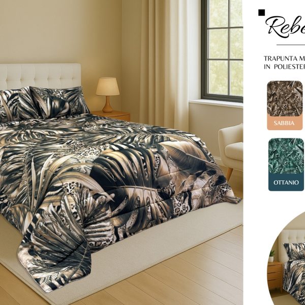 Trapunta Piumone Invernale Renato Balestra “Rebecca” Letto Matrimoniale Elegante