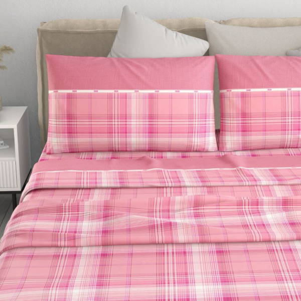 Completo Lenzuola Invernale Irge Geometrico Letto Singolo Matrimoniale In Pile