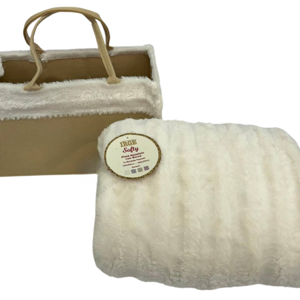 Plaid Con Borsa Irge Coperta Invernale In Morbido Coral Matrimoniale 200×225 cm Plaid Con Borsa Irge Coperta Invernale In Morbido Coral Matrimoniale 200×225 cm