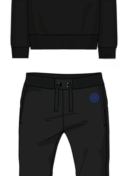 Pigiama Natalizio F.C. Inter Prodotto Ufficiale Con Logo In Caldo Cotone