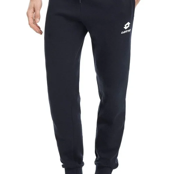 Pantalone Lotto Tuta Uomo In Cotone Felpato Sportivo Comodo Allenamento