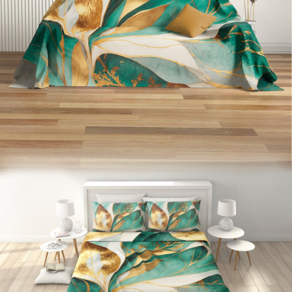 Copriletto Copritutto Foulard Irge “Mary” 240×270 cm Stampa Digitale Telo Arredo Multiuso per Letto e Divano Leggero Estivo